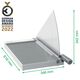 Ghilotina hartie A3 LEITZ Home Office Precision, 10 coli-[4]