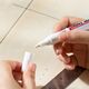 Marker cu vopsea, varf 2.0 mm, alb, DELI U500, Culoare: Alb-[2]