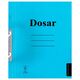 Dosar carton incopciat 1/1, 300 g/mp, 50 buc/set, albastru, PAPERLAND, Culoare: Albastru-