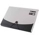 Mapa plastic cu burduf, A4, 6 compartimente, negru, D.RECT 5566, Culoare: Negru-[2]