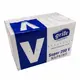 Servetele pliate in V, 22x16.5 cm, 2 straturi, 200 buc/set, 40 seturi/bax, GRITE Super 200 V-