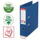 Biblioraft A4 carton reciclat, 7.5 cm, albastru, ESSELTE NO. 1 Power, Culoare: Albastru-[3]