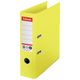 Biblioraft A4 carton reciclat, 7.5 cm, galben, ESSELTE NO. 1 Power, Culoare: Galben-