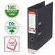 Biblioraft A4 carton reciclat, 7.5 cm, negru, ESSELTE NO. 1 Power, Culoare: Negru-[3]