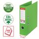 Biblioraft A4 carton reciclat, 7.5 cm, verde, ESSELTE NO. 1 Power, Culoare: Verde-[3]
