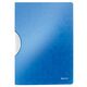 Dosar plastic, cu clema, A4, albastru, LEITZ WOW ColorClip, Culoare: Albastru-