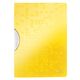 Dosar plastic, cu clema, A4, galben, LEITZ WOW ColorClip, Culoare: Galben-