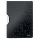 Dosar plastic, cu clema, A4, negru, LEITZ WOW ColorClip, Culoare: Negru-