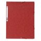 Mapa carton plastifiat, cu elastic, A4, rosu, EXACOMPTA, Culoare: Rosu-