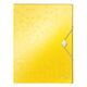 Mapa de plastic, cu burduf 30mm, galben, LEITZ WOW Jumbo, Culoare: Galben-[2]
