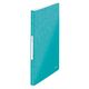 Mapa de prezentare cu 40 folii, A4, turcoaz, coperta flexibila, LEITZ WOW, Culoare: Turcoaz-