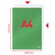 Mapa documente plastic, deschidere in L, 150 microni, A4, 25/set, verde, ESSELTE, Culoare: Verde-[4]