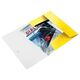 Mapa plastic cu elastic, A4, galben, LEITZ WOW, Culoare: Galben-[2]