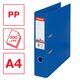Biblioraft A4 plastifiat PP/PP, 7.5 cm, albastru, ESSELTE NO. 1 Power, Culoare: Albastru-[2]