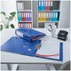 Biblioraft A4 plastifiat PP/PP, 7.5 cm, albastru, ESSELTE NO. 1 Power, Culoare: Albastru-[3]