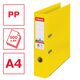 Biblioraft A4 plastifiat PP/PP, 7.5 cm, galben vivida, ESSELTE NO. 1 Power, Culoare: Galben vivida-[2]