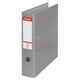 Biblioraft plastifiat, A4, 7.5 cm, gri, ESSELTE Economy, Culoare: Gri-