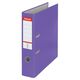 Biblioraft plastifiat, A4, 7.5 cm, mov, ESSELTE Economy, Culoare: Mov-