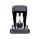 Capsator de birou, 25 coli, 24/6, plastic, negru, DELI Efortless-[3]