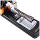 Capsator profesional, 120 coli, capse 23/17, metal, negru, DELI Power Saving-[4]