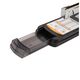 Capsator profesional, 210 coli, capse 23/23, metal, negru, DELI Power Saving-[4]