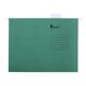 Dosar suspendabil simplu, cu bagheta metalica, A4, verde, 25 buc/set, FORPUS, Culoare: Verde-[2]