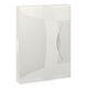 Mapa de plastic, cu elastic, A4, transparent, ESSELTE VIVIDA Jumbo, Culoare: Transparent-