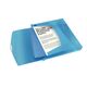 Mapa de plastic, cu elastic, A4, albastru, ESSELTE VIVIDA Jumbo, Culoare: Albastru-[2]