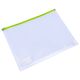 Mapa plastic, cu burduf, A4, transparent, DELI MESH-[3]
