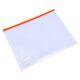 Mapa plastic, cu burduf, A4, transparent, DELI MESH-[4]