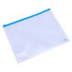 Mapa plastic, cu burduf, A4, transparent, DELI MESH-[5]