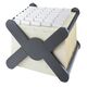 Suport pentru 35 dosare suspendabile, plastic, negru, HAN X-Cross-[2]