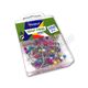 Ace cu gamalie colorata, 100 buc/set, FORPUS-