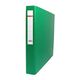 Caiet mecanic A4, 2 inele, 25 mm, carton, cu buzunar, verde, STANDARD, Culoare: Verde-