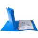 Caiet mecanic A4, 4 inele 30mm, coperti flexibile, albastru, EXACOMPTA, Culoare: Albastru-[2]