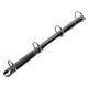 Caiet mecanic A4, 4 inele 30mm, coperti flexibile, negru, EXACOMPTA, Culoare: Negru-[3]