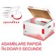 Container arhivare cu capac ESSELTE Speedbox M-[4]