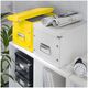 Cutie depozitare mare, 320x310x360 mm, carton, galben, LEITZ WOW Click&Store Cub, Culoare: Galben-[2]