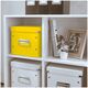 Cutie depozitare medie, 260x240x260 mm, galben, LEITZ WOW Click&Store, Culoare: Galben-[2]