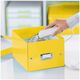 Cutie depozitare mica, 220x160x282 mm, galben, LEITZ WOW Click&Store, Culoare: Galben-[3]