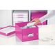 Cutie depozitare mica, 220x160x282 mm, roz, LEITZ WOW Click&Store, Culoare: Roz-[3]