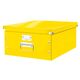 Cutie organizare mare, 369x200x482 mm, carton, galben, LEITZ WOW Click&Store, Culoare: Galben-