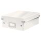Cutie organizare mica, 220x100x280 mm, alb, LEITZ WOW Click&Store, Culoare: Alb-