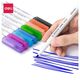 Marker whiteboard slim, varf rotund 1-2 mm, 8 buc/set, DELI-[2]