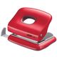 Perforator de birou, 20 coli, plastic ABS, rosu, RAPID FC20, Culoare: Rosu-