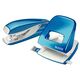 Perforator de birou, metalic, 30 coli, albastru, LEITZ WOW 5008, Culoare: Albastru-[2]