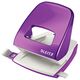 Perforator de birou, metalic, 30 coli, mov, LEITZ WOW 5008, Culoare: Mov-