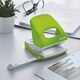 Perforator de birou, metalic, 30 coli, verde, LEITZ WOW 5008, Culoare: Verde-[2]