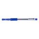 Roller cu gel, 0.5 mm, albastru, DELI 6600, Culoare: Albastru-[2]