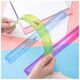 Rigla din plastic, 30 cm, flexibila, DELI-[2]